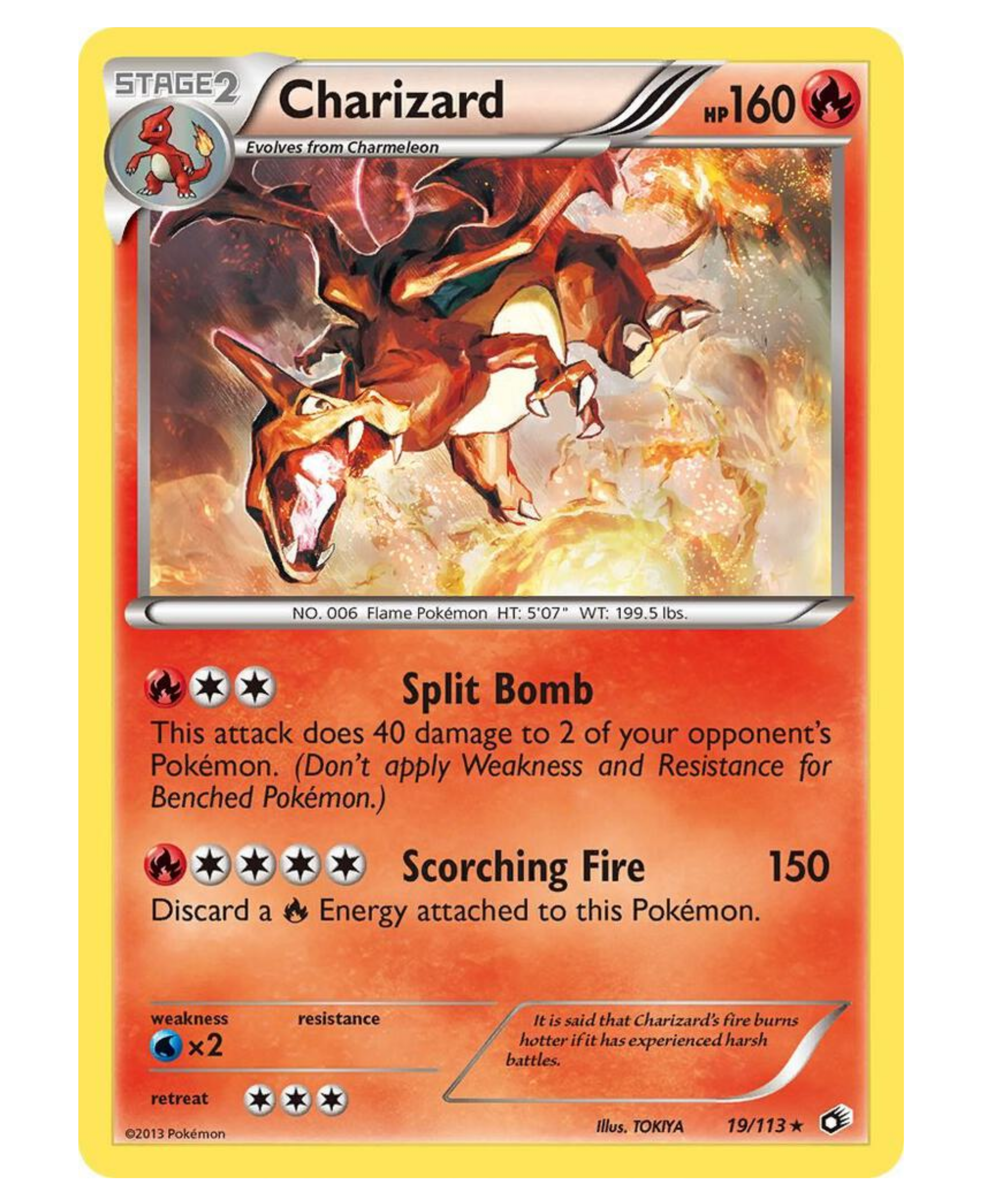 Charizard - Legendary Treasures (LTR) HOLO