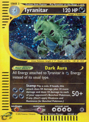 Tyranitar Holo - Expedition
