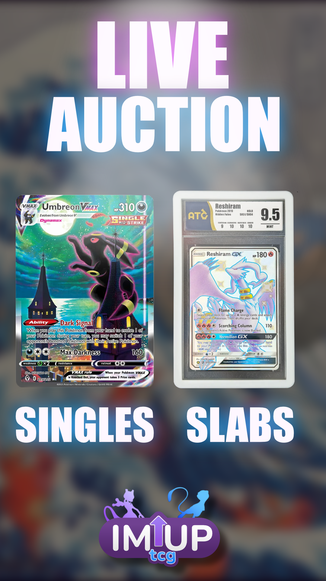 ImUp Singles & Pack Auctions
