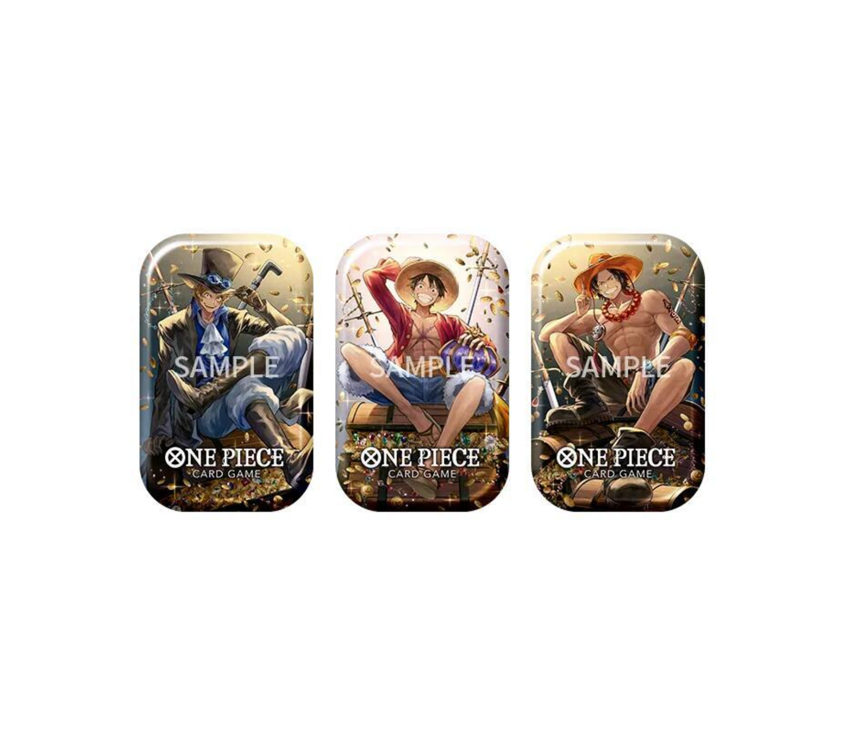 One Piece Tin Pack Set Vol. 2 [Set of 3]