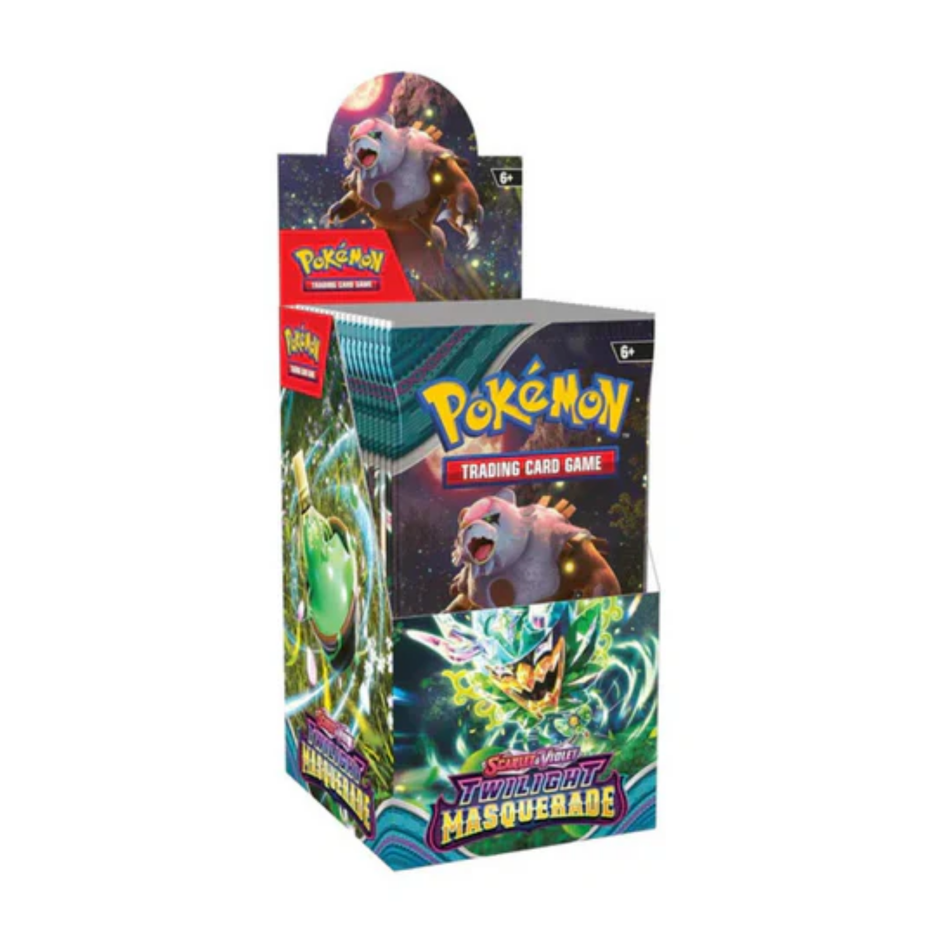Pokemon - SV: Twilight Masqueade - 18 Pack Half Booster Box UK EXCLUSIVE