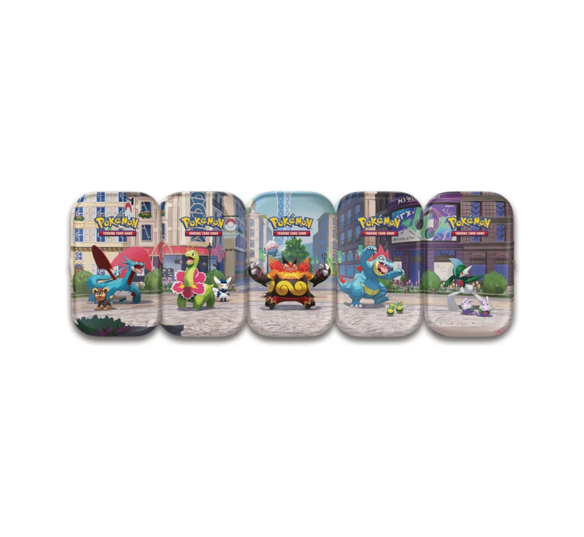 Pokémon - Pokemon Lumiose City Mini Tin | Feraligatr & Budew