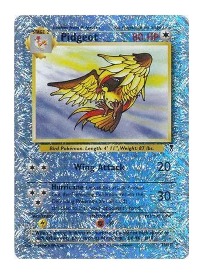 Pidgeot - REVERSE HOLO Legendary Collection