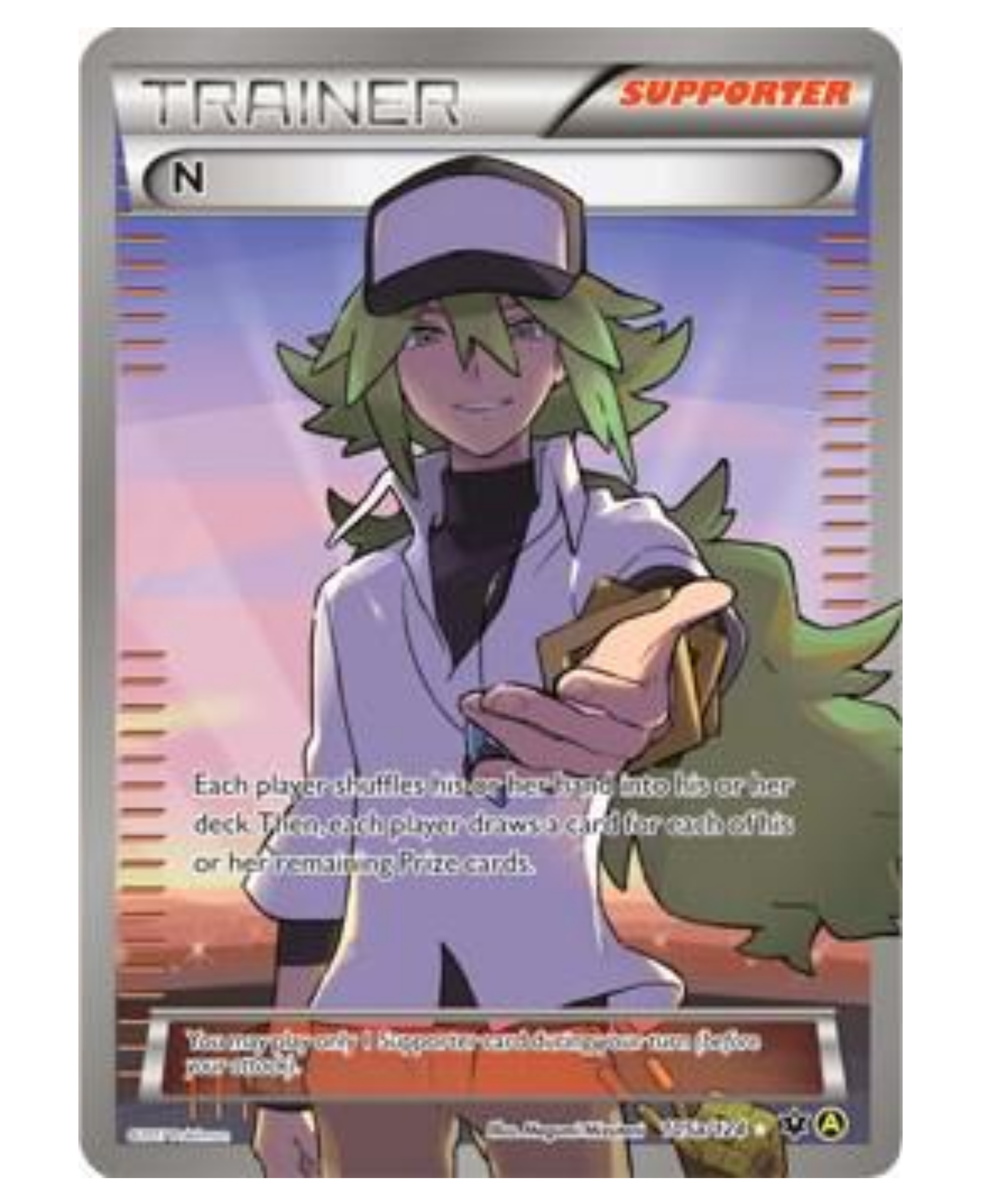 N (Supporter) - 105a/124 - Alternate Art Promos (PR)