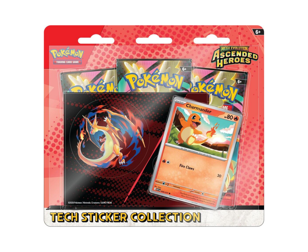 Mega Evolution: Ascended Heroes Tech Sticker Collection
