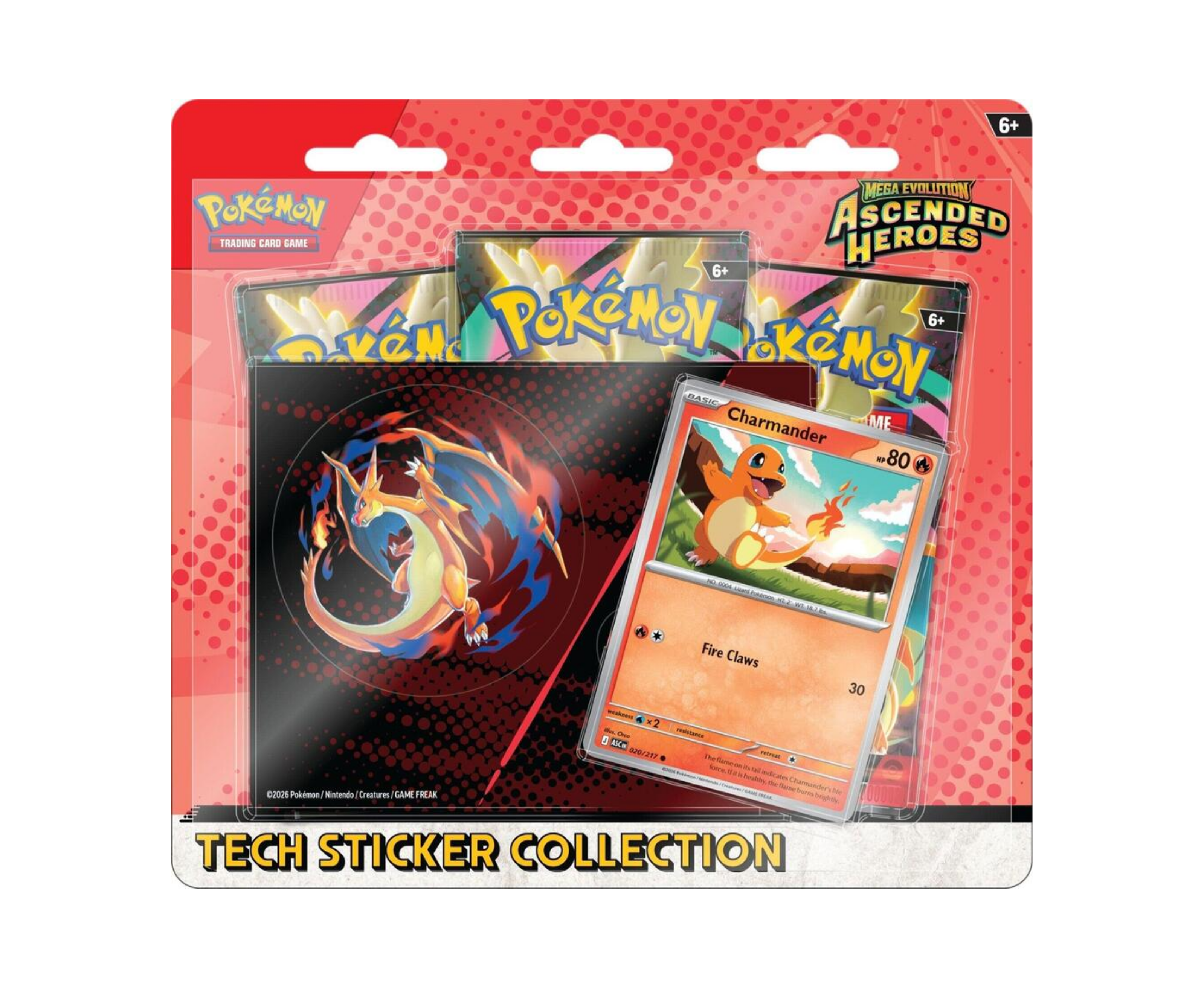 Mega Evolution: Ascended Heroes Tech Sticker Collection