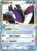 Kyogre EX - Nintendo Blackstar Promo