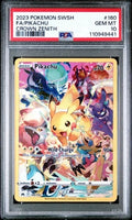 2020 Crown Zenith Pikachu PSA 10