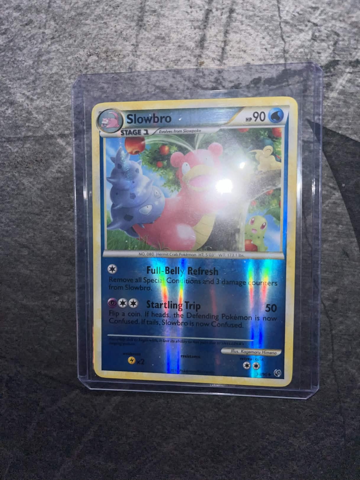 Slowbro Reverse Holo Uncommon Undaunted 38/90