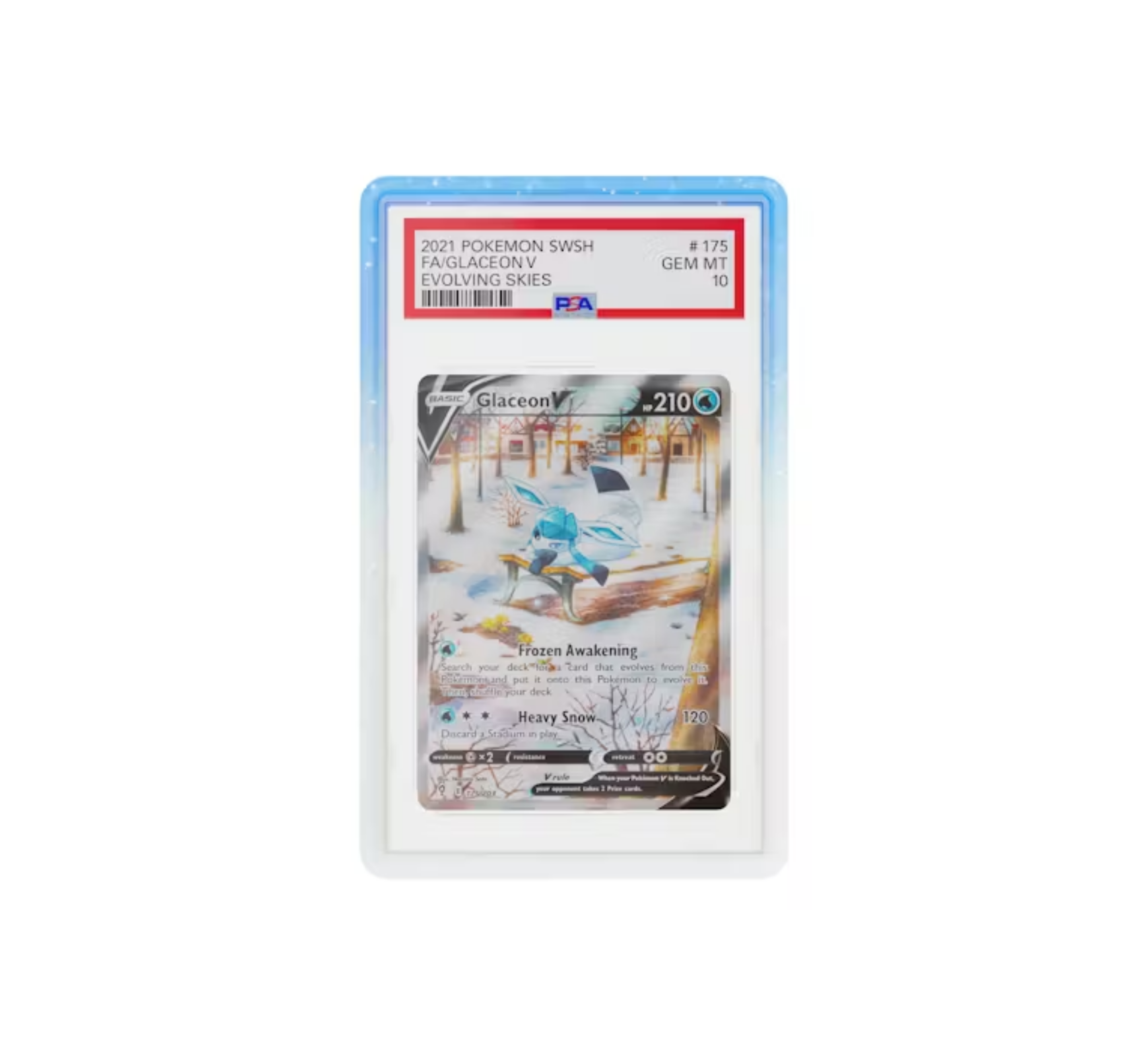 GRADED GUARD (PSA) LIMITED EDITION - SNOWFALL